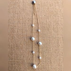 Pearl/Gold necklace